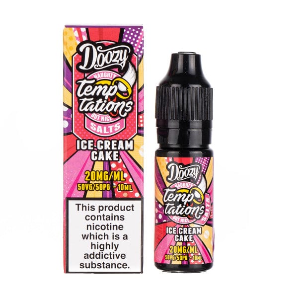 BUY 1 GET 1 FREE | Ice Cream Cake Nic Salt E-Liquid by Doozy TemptationsVAPE INDIA