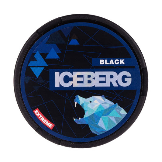 BUY 1 GET 1 FREE | Extreme Black Nicotine Pouches by IcebergVAPE INDIA