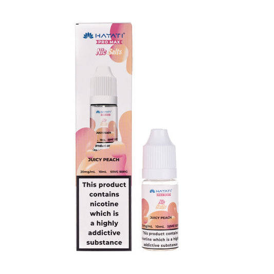 BUY 1 GET 1 FREE | Juicy Peach Nic Salt E-Liquid by Hayati Pro MaxVAPE INDIA