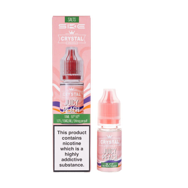 BUY 1 GET 1 FREE | Juicy Peach Nic Salt E-Liquid by SKE CrystalVAPE INDIA