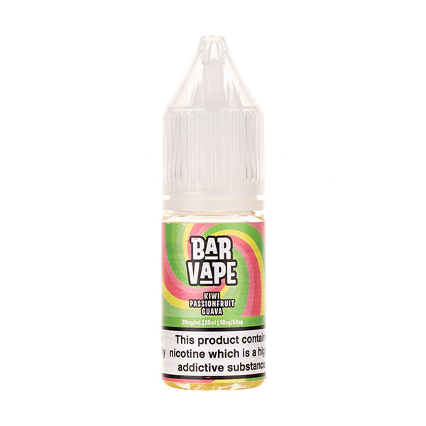 BUY 1 GET 1 FREE | Kiwi Passion Fruit Guava Nic Salt E-Liquid by Bar VapeVAPE INDIA