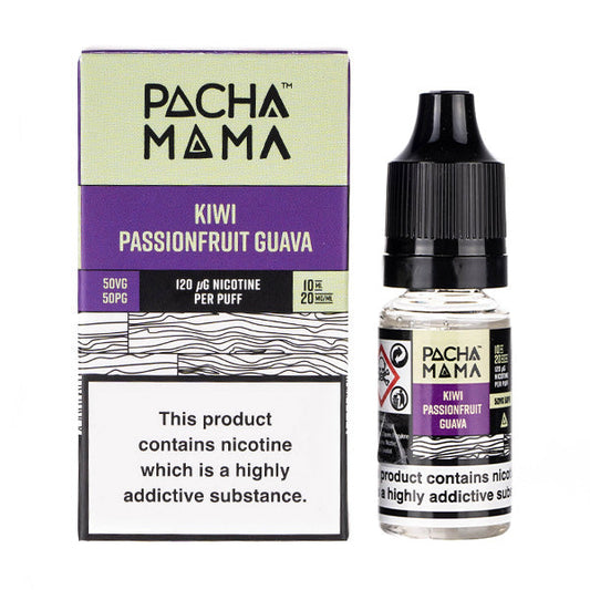 BUY 1 GET 1 FREE | Kiwi Passion Fruit Guava Nic Salt E-Liquid by Pacha MamaVAPE INDIA