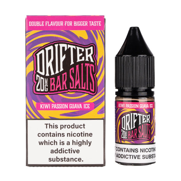 BUY 1 GET 1 FREE | Kiwi Passion Guava Ice Nic Salt E-Liquid by DrifterVAPE INDIA