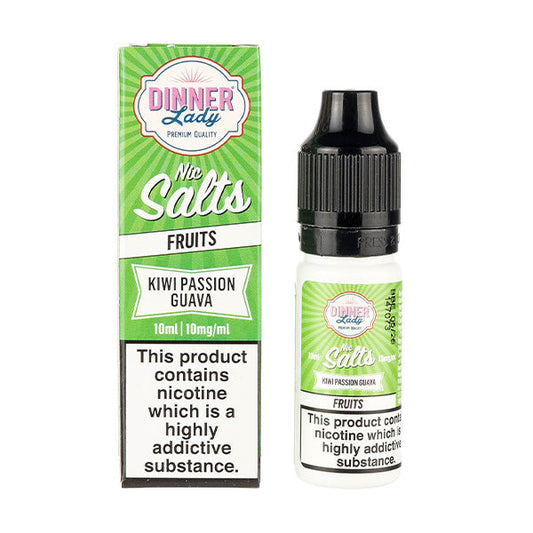 BUY 1 GET 1 FREE | Kiwi Passion Guava Nic Salt E-Liquid by Dinner LadyVAPE INDIA