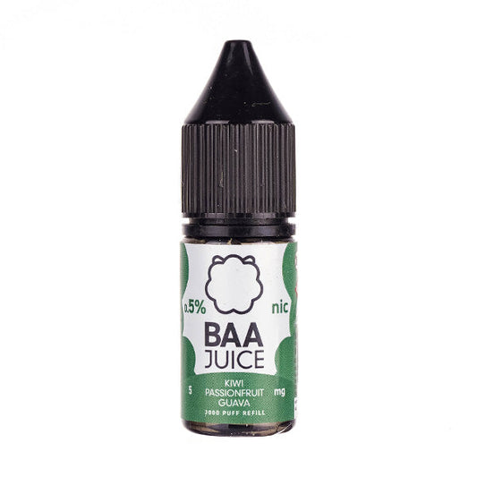 BUY 1 GET 1 FREE | Kiwi Passionfruit Guava Nic Salt E-Liquid by Baa JuiceVAPE INDIA