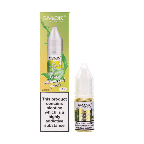 BUY 1 GET 1 FREE | Kiwi Passionfruit Guava Nic Salt E-Liquid by SMOKVAPE INDIA