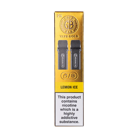 BUY 1 GET 1 FREE | Lemon Ice Reload Prefilled Pods by Gold BarVAPE INDIA