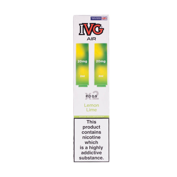 BUY 1 GET 1 FREE | Lemon Lime IVG Air Pro Prefilled PodsVAPE INDIA