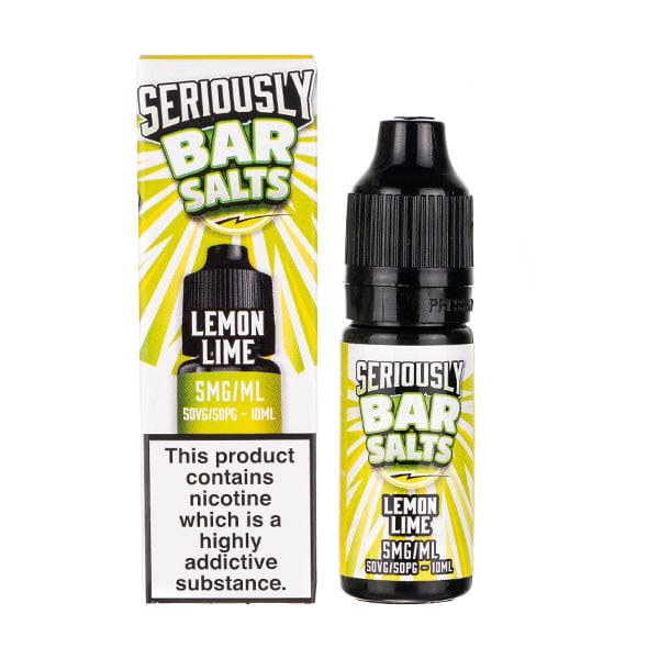 BUY 1 GET 1 FREE | Lemon Lime Nic Salt E-Liquid by Seriously Bar SaltsVAPE INDIA