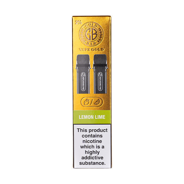 BUY 1 GET 1 FREE | Lemon Lime Reload Prefilled Pods by Gold BarVAPE INDIA