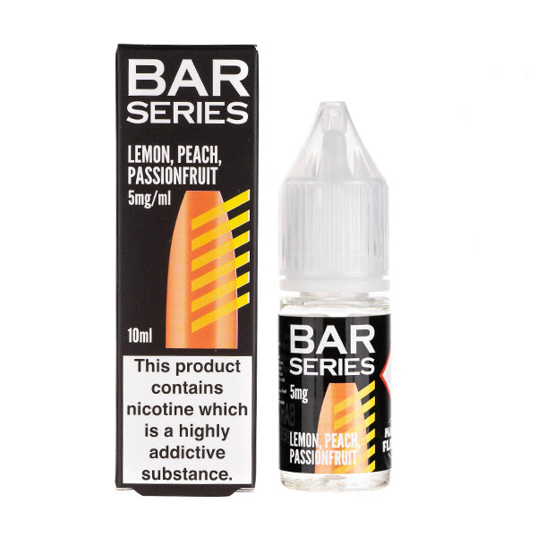 BUY 1 GET 1 FREE | Lemon Peach Passion Fruit Nic Salt E-Liquid by Bar SeriesVAPE INDIA