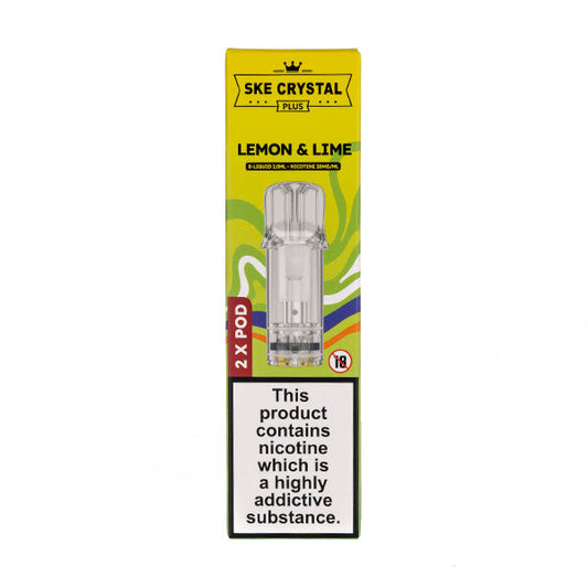 BUY 1 GET 1 FREE | Lemon & Lime Crystal Plus Prefilled Pods by SKEVAPE INDIA