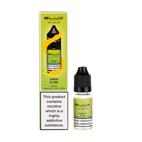 BUY 1 GET 1 FREE | Lemon & Lime Nic Salt E-Liquid by Elux LegendVAPE INDIA