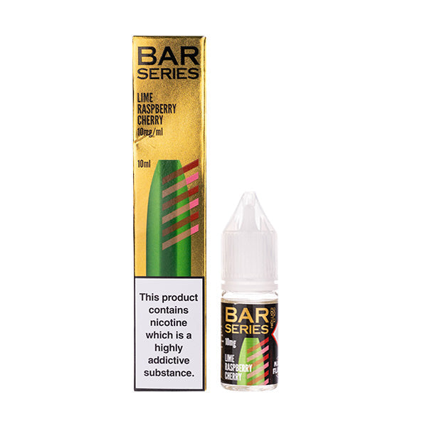 BUY 1 GET 1 FREE | Lime Raspberry Cherry Nic Salt E-Liquid by Bar Series Gold EditionVAPE INDIA