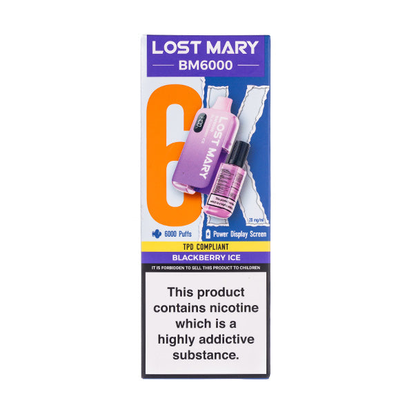 BUY 1 GET 1 FREE | Lost Mary BM6000 Disposable VapeVAPE INDIA