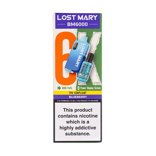 BUY 1 GET 1 FREE | Lost Mary BM6000 Disposable VapeVAPE INDIA