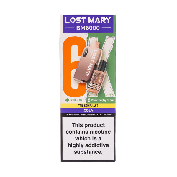 BUY 1 GET 1 FREE | Lost Mary BM6000 Disposable VapeVAPE INDIA