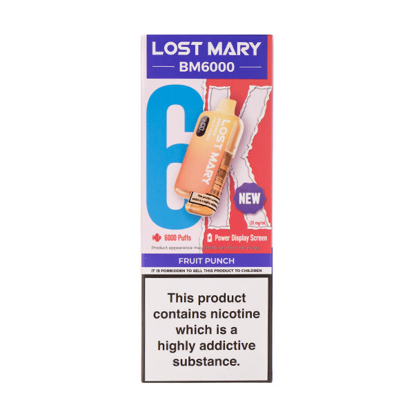 BUY 1 GET 1 FREE | Lost Mary BM6000 Disposable VapeVAPE INDIA