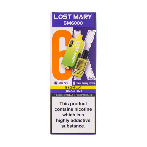 BUY 1 GET 1 FREE | Lost Mary BM6000 Disposable VapeVAPE INDIA