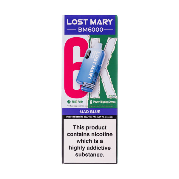 BUY 1 GET 1 FREE | Lost Mary BM6000 Disposable VapeVAPE INDIA