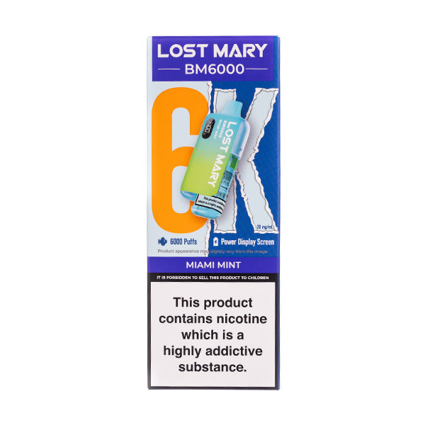 BUY 1 GET 1 FREE | Lost Mary BM6000 Disposable VapeVAPE INDIA