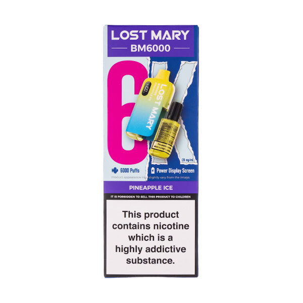 BUY 1 GET 1 FREE | Lost Mary BM6000 Disposable VapeVAPE INDIA