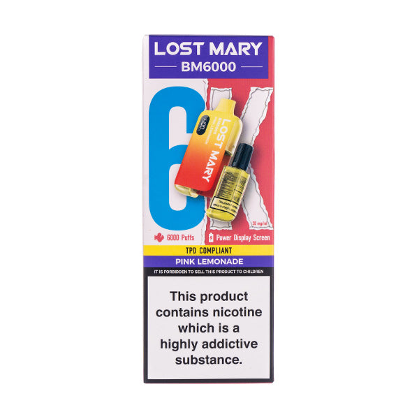 BUY 1 GET 1 FREE | Lost Mary BM6000 Disposable VapeVAPE INDIA