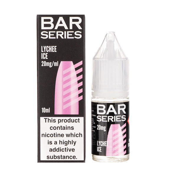 BUY 1 GET 1 FREE | Lychee Ice Nic Salt E-Liquid by Bar SeriesVAPE INDIA