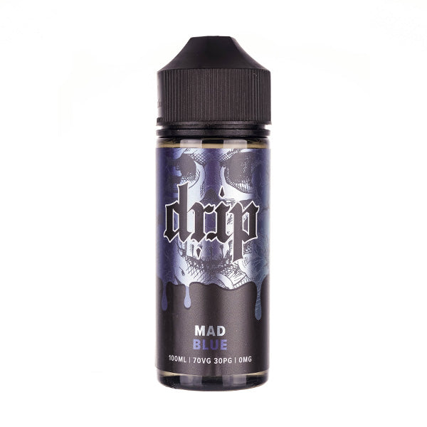 BUY 1 GET 1 FREE | Mad Blue 100ml Shortfill E-Liquid by DripVAPE INDIA