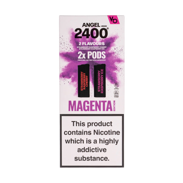 BUY 1 GET 1 FREE | Magenta Edition 1 Vapes Bar Angel 2400 Prefilled PodsVAPE INDIA