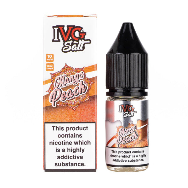 BUY 1 GET 1 FREE | Mango Peach Nic Salt E-Liquid by IVGVAPE INDIA