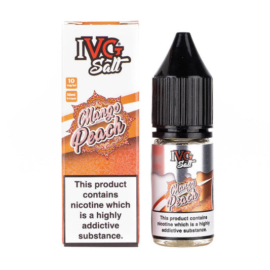 BUY 1 GET 1 FREE | Mango Peach Nic Salt E-Liquid by IVGVAPE INDIA