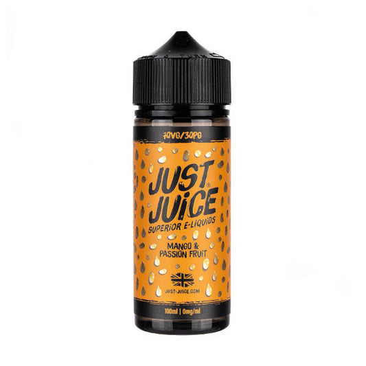 BUY 1 GET 1 FREE | Mango & Passion Fruit 100ml Shortfill E-Liquid by Just JuiceVAPE INDIA