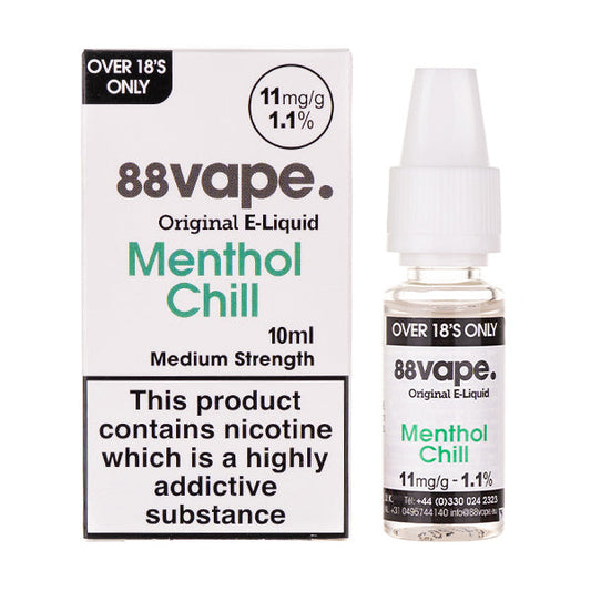 BUY 1 GET 1 FREE | Menthol Chill 50/50 E-Liquid by 88VapeVAPE INDIA