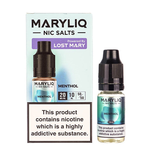 BUY 1 GET 1 FREE | Menthol Nic Salt E-Liquid by Lost Mary MaryliqVAPE INDIA