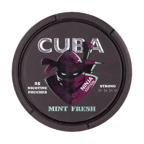 BUY 1 GET 1 FREE | Mint Fresh Nicotine Pouches by Cuba NinjaVAPE INDIA