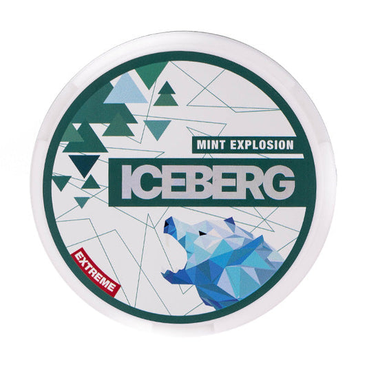 BUY 1 GET 1 FREE | Extreme Mint Explosion Nicotine Pouches by IcebergVAPE INDIA