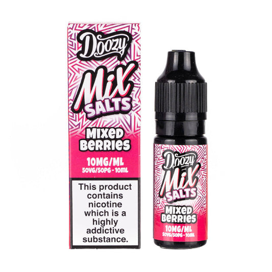 BUY 1 GET 1 FREE | Mixed Berries Nic Salt E-Liquid by Doozy Mix SaltsVAPE INDIA