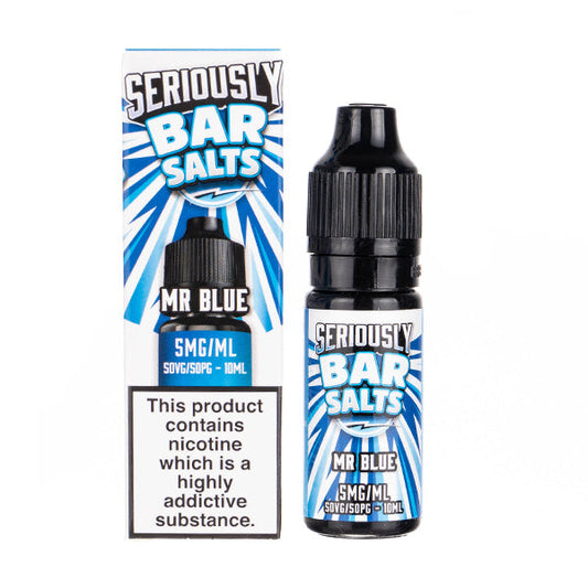 BUY 1 GET 1 FREE | Mr Blue Nic Salt E-Liquid by Seriously Bar SaltsVAPE INDIA