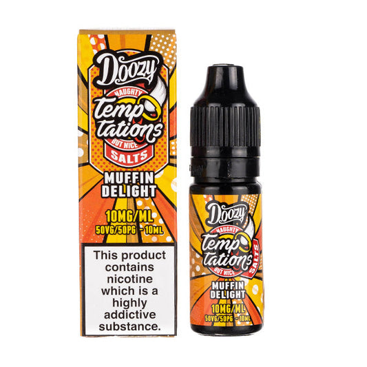 BUY 1 GET 1 FREE | Muffin Delight Nic Salt E-Liquid by Doozy TemptationsVAPE INDIA