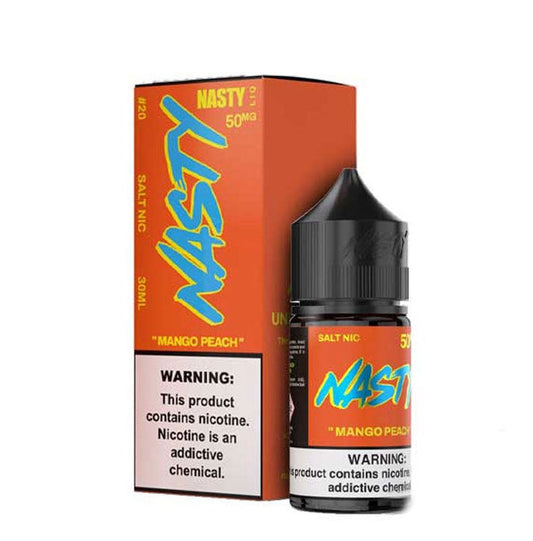 BUY 1 GET 1 FREE | Mango Peach - Nasty LIQ | 30ML Vape Juice | 50MG | Vape India