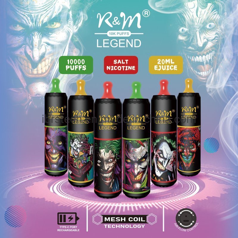 BUY 1 GET 1 FREE | R&M Legend 10000 Puffs Rechargeable Disposable Vape India | Vape India