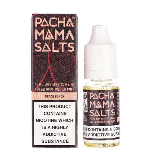 BUY 1 GET 1 FREE | Peach Punch Nic Salt E-Liquid by Pacha MamaVAPE INDIA