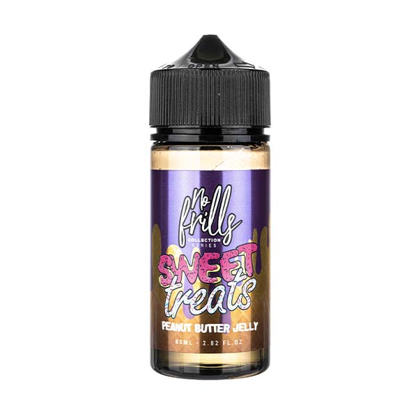 BUY 1 GET 1 FREE | Peanut Butter & Jelly 80ml Shortfill E-Liquid by No FrillsVAPE INDIA