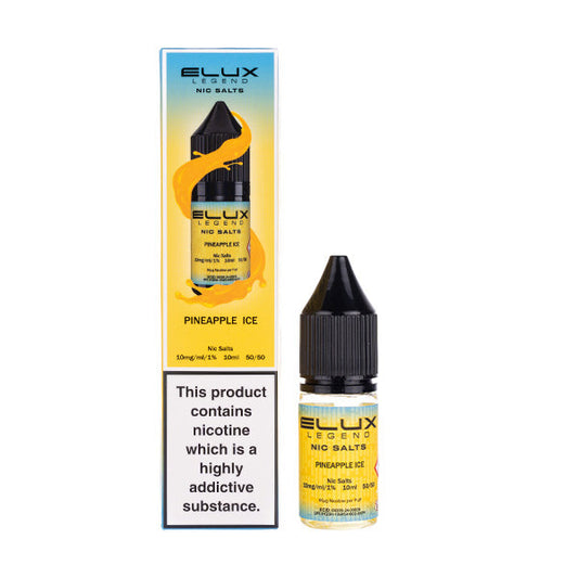 BUY 1 GET 1 FREE | Pineapple Ice Nic Salt E-Liquid by Elux LegendVAPE INDIA