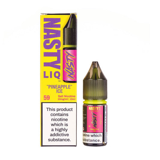 BUY 1 GET 1 FREE | Pineapple Ice Nic Salt E-Liquid by Nasty LiqVAPE INDIA