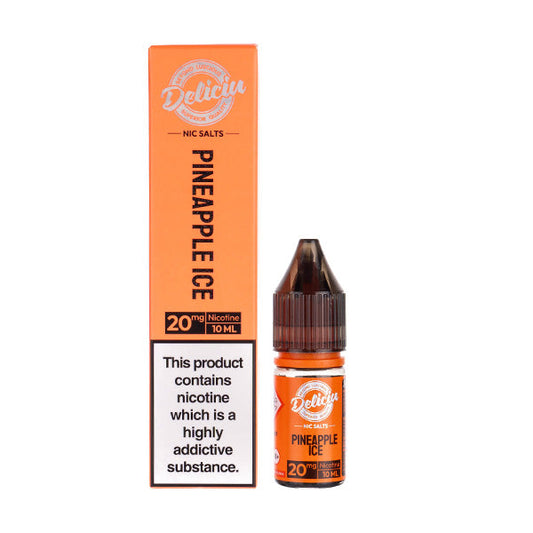 BUY 1 GET 1 FREE | Pineapple Ice Nic Salt E-Liquid by Vaporesso DeliciuVAPE INDIA