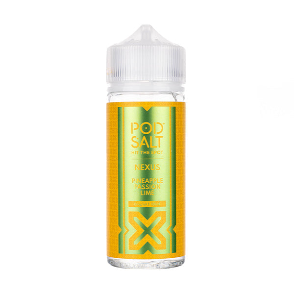 BUY 1 GET 1 FREE | Pineapple Passion Lime 100ml Shortfill E-Liquid by Pod Salt NexusVAPE INDIA