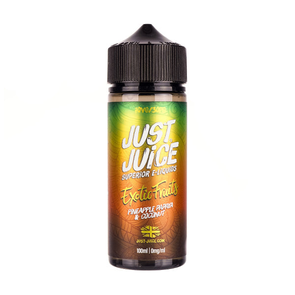 BUY 1 GET 1 FREE | Pineapple, Papaya & Coconut 100ml Shortfill E-Liquid by Just JuiceVAPE INDIA