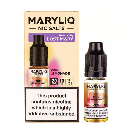 BUY 1 GET 1 FREE | Pink Lemonade Nic Salt E-Liquid by Lost Mary MaryliqVAPE INDIA